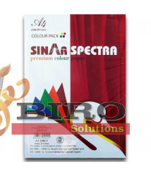 Hîrtie colorată, A4, 10 culori, 250 foi
